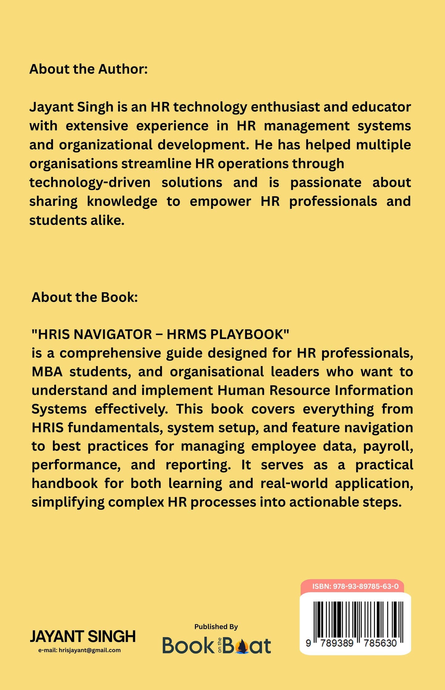 HRIS Navigator By Jayant