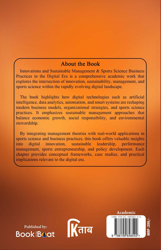 INNOVATIONS AND SUSTAINABLE MANAGEMENT & SPORTS SCIENCE BUSINESS PRACTICES IN THE DIGITAL ERA
